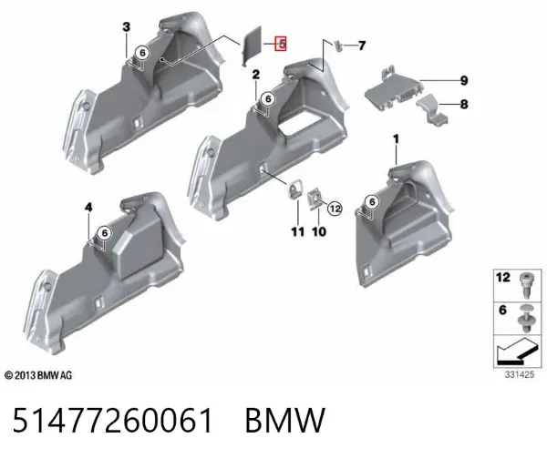  51477260061 BMW