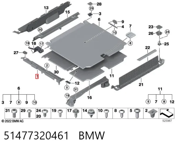  51477320461 BMW