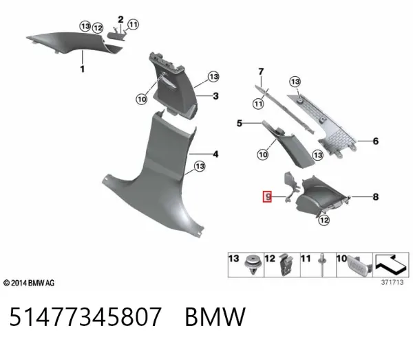  51477345807 BMW
