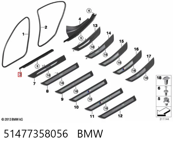  51477358056 BMW