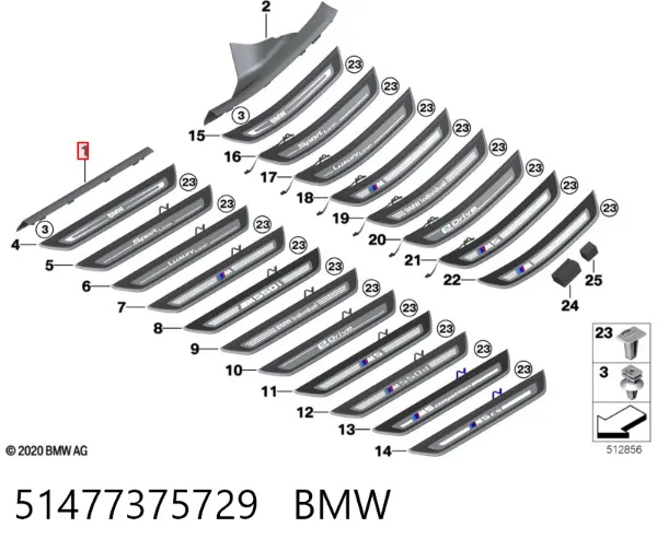  51477375729 BMW