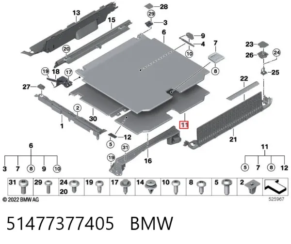  51477377405 BMW