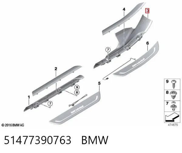  51477390763 BMW