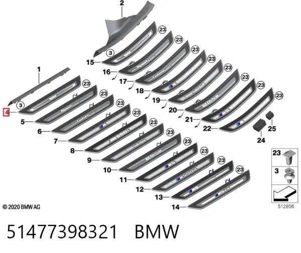  51477398321 BMW