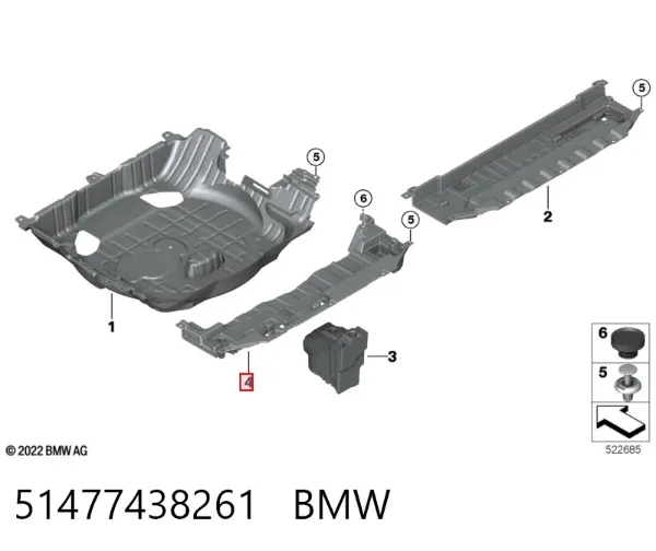  51477438261 BMW