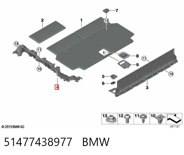  51477438977 BMW