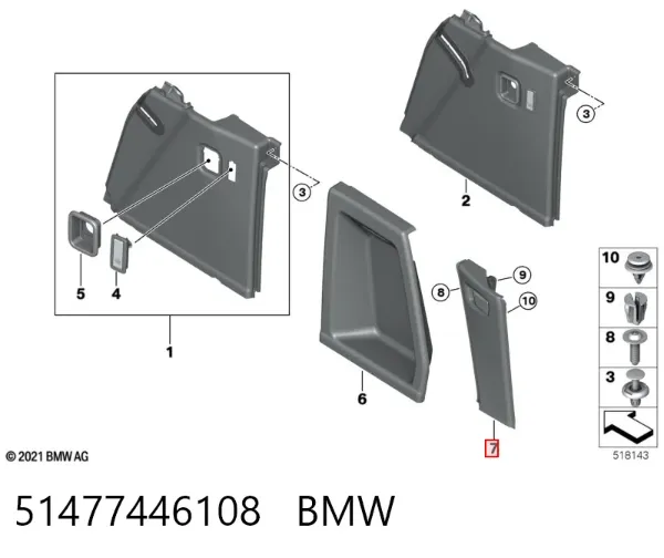  51477446108 BMW
