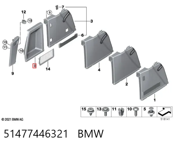  51477446321 BMW
