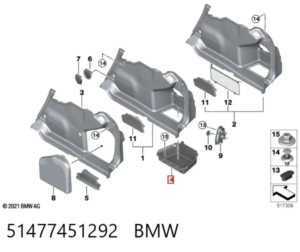  51477451292 BMW