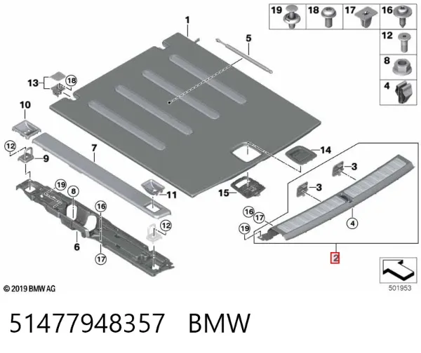  51477948357 BMW