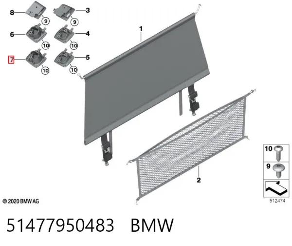  51477950483 BMW