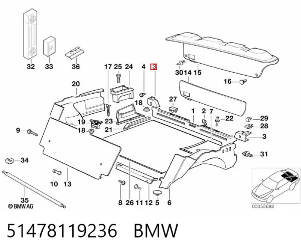  51478119236 BMW