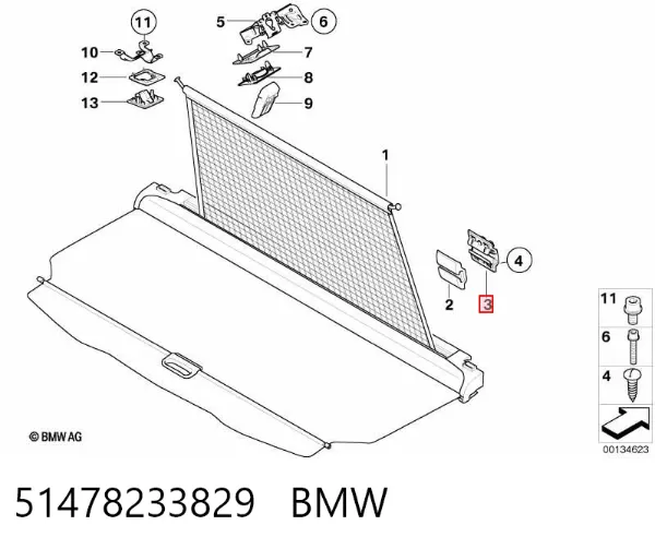  51478233829 BMW
