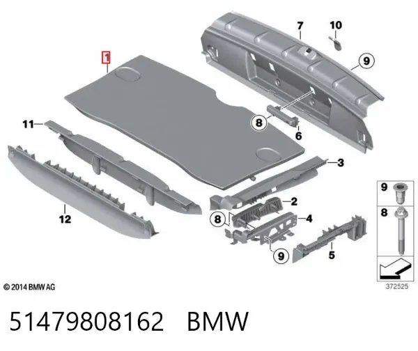  51479808162 BMW