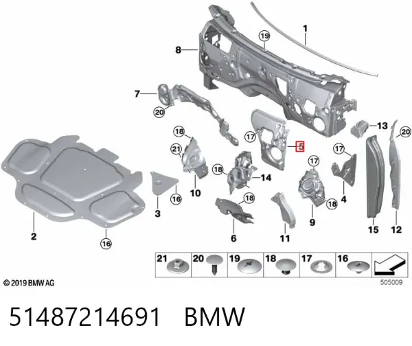  51487214691 BMW