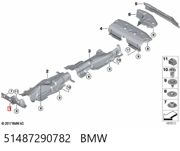  51487290782 BMW
