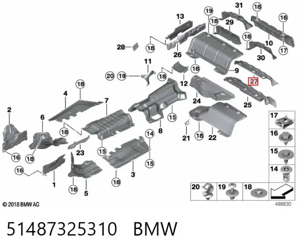 51487325310 BMW