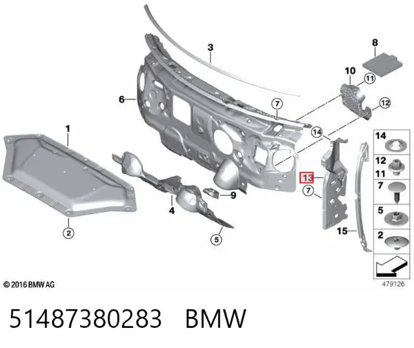  51487380283 BMW