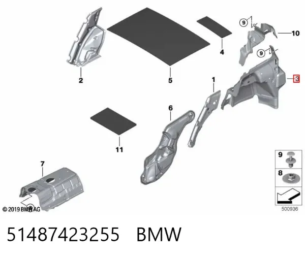  51487423255 BMW