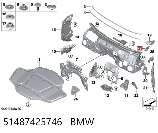  51487425746 BMW