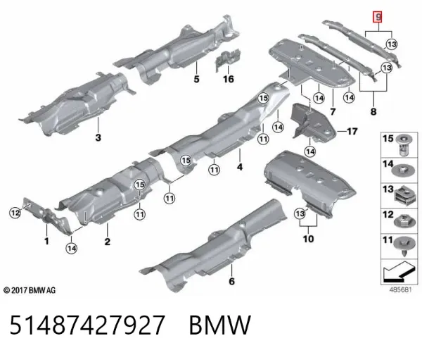  51487427927 BMW