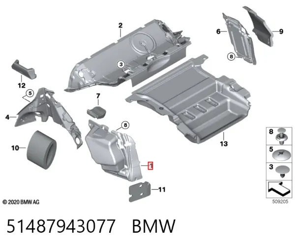  51487943077 BMW