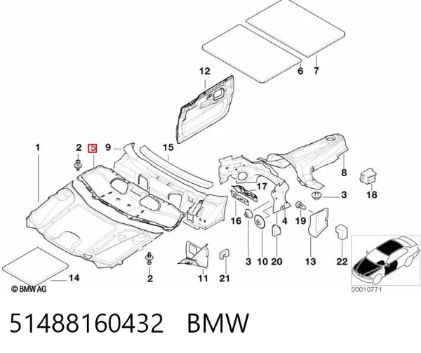  51488160432 BMW