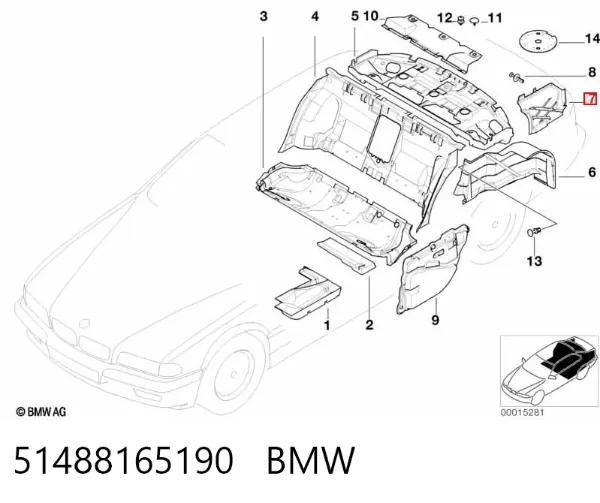  51488165190 BMW