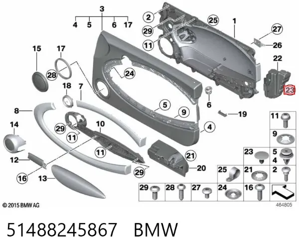  51488245867 BMW