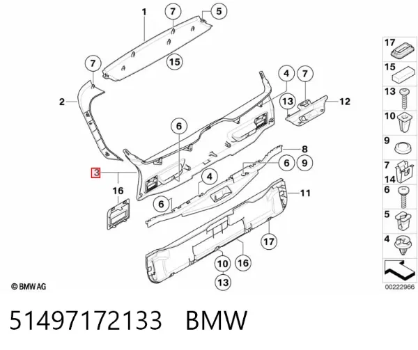  51497172133 BMW
