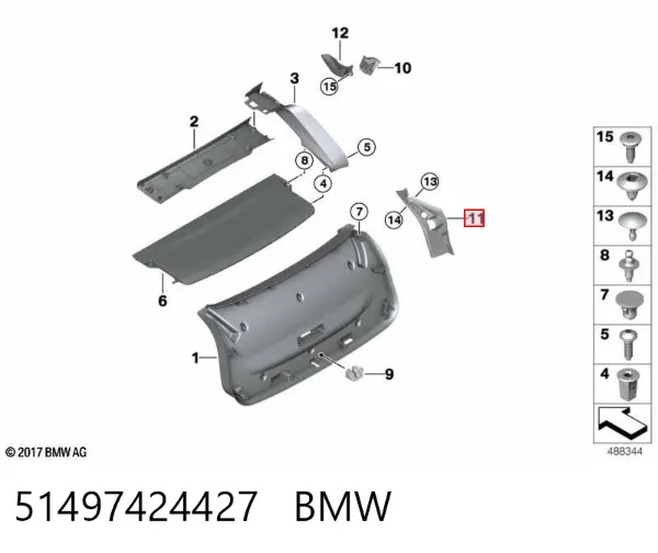  51497424427 BMW