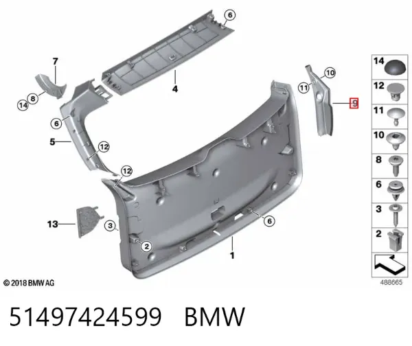  51497424599 BMW