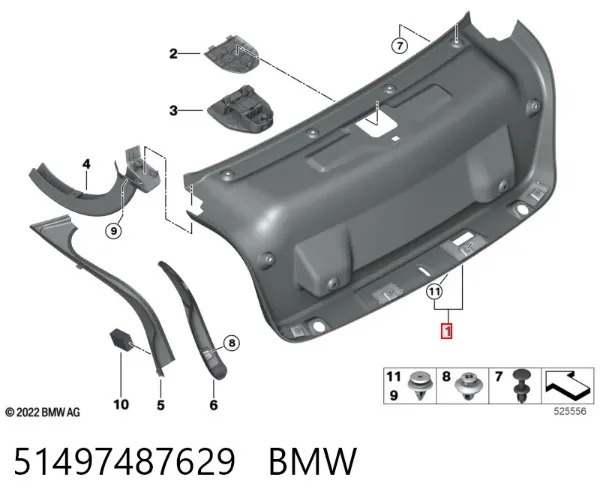  51497487629 BMW