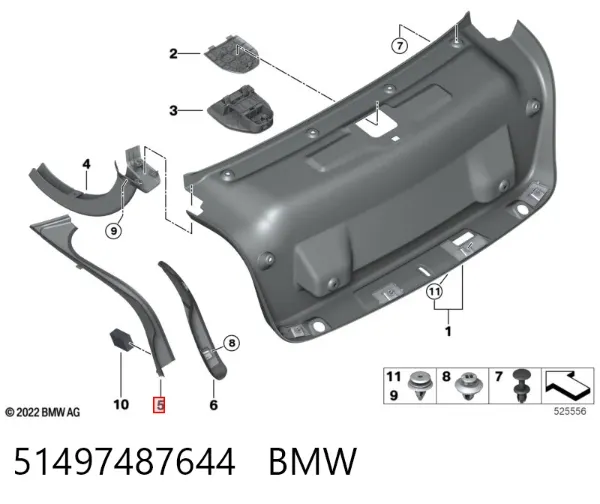  51497487644 BMW