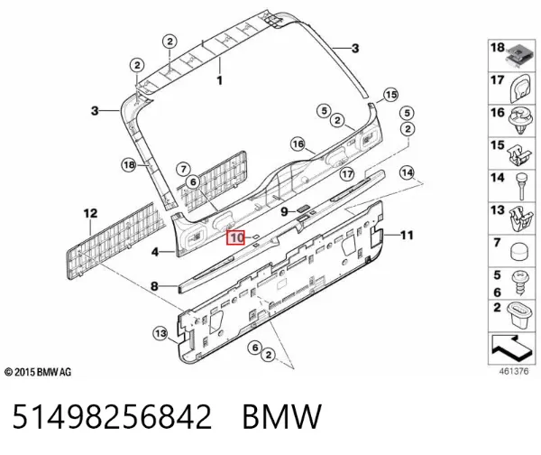  51498256842 BMW