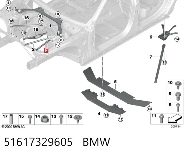  51617329605 BMW