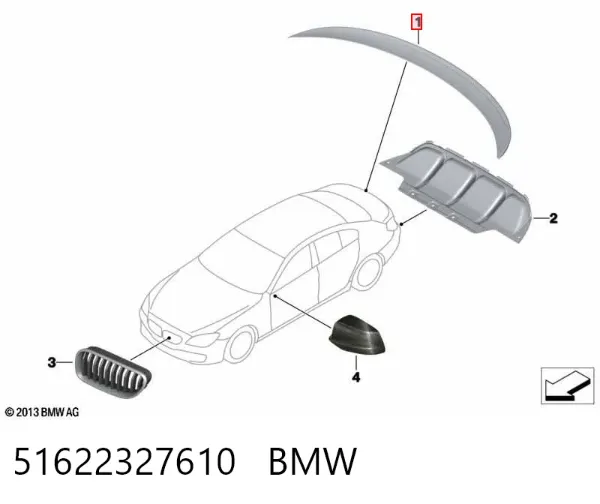  51622327610 BMW