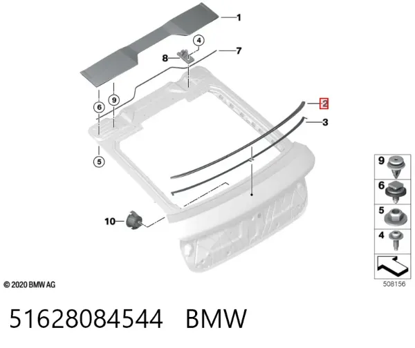  51628084544 BMW