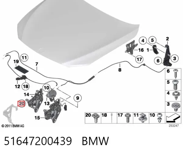  51647200439 BMW