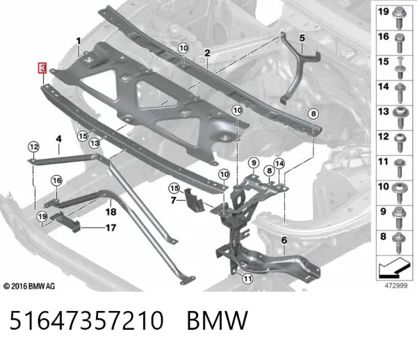  51647357210 BMW