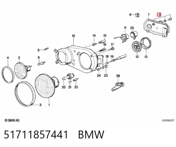  51711857441 BMW