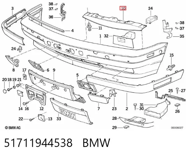  51711944538 BMW