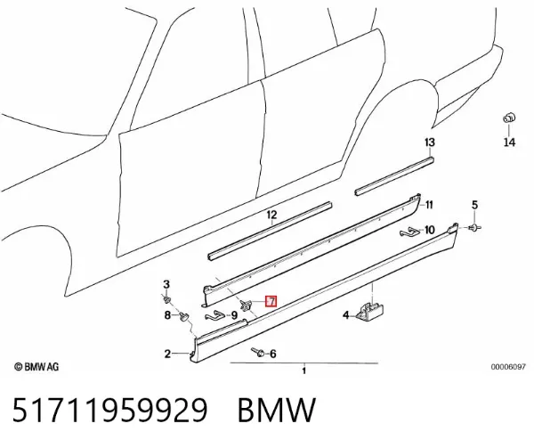  51711959929 BMW