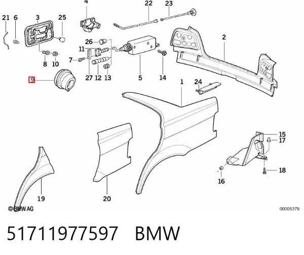  51711977597 BMW