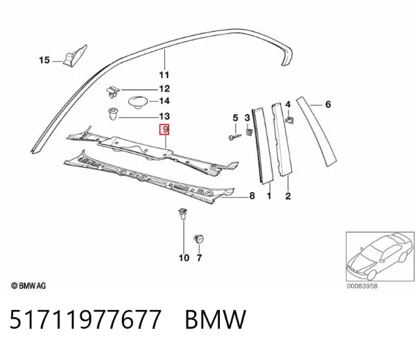  51711977677 BMW