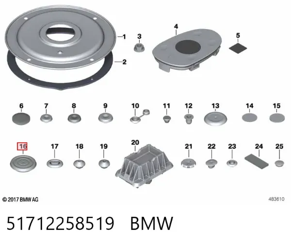 Ремкомплект гальмівного циліндру BMW X5 E53