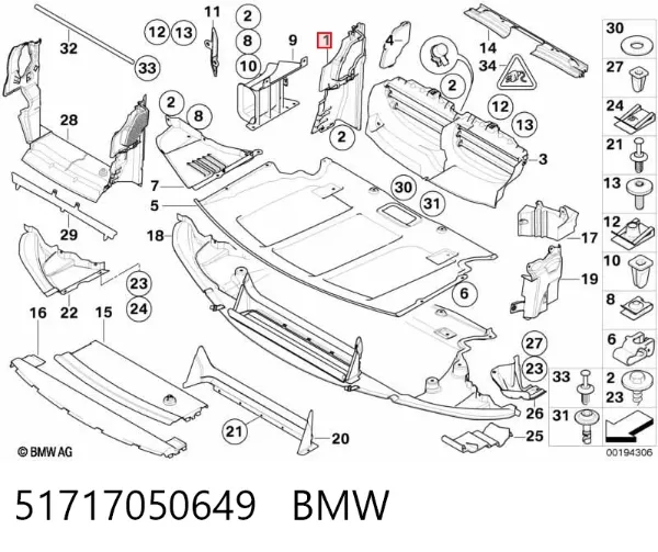  51717050649 BMW