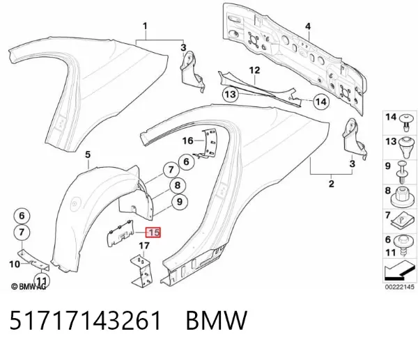  51717143261 BMW