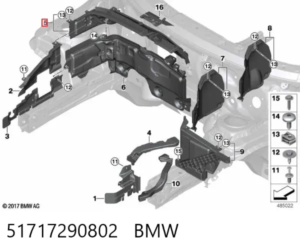  51717290802 BMW