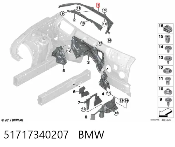  51717340207 BMW